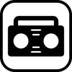 Radio ghettoblaster