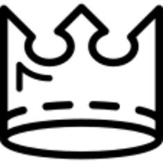 带尖头的皇冠款式
