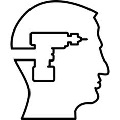 Drill in men mind