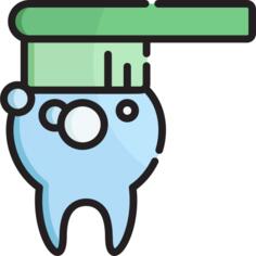 刷牙