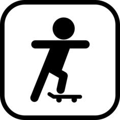 Skating Sign