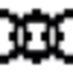 Pixelated insect