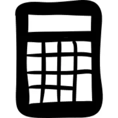 Calculator hand drawn tool