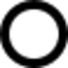 Circle outline shape