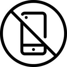 No phone