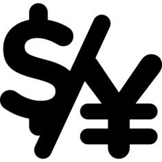 美元和日元货币兑换