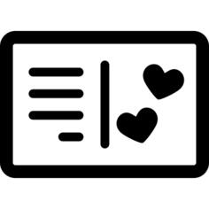 Love postcard