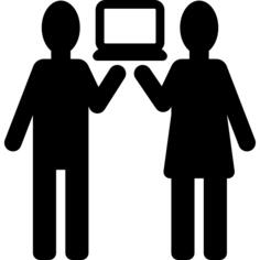 User laptop