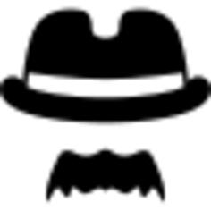 Hat with Mustache