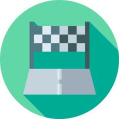 Finish flag