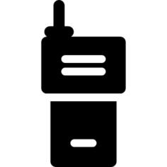 Policeman Walkie Talkie