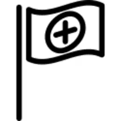 flag with cross