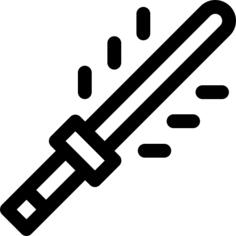 Laser sword