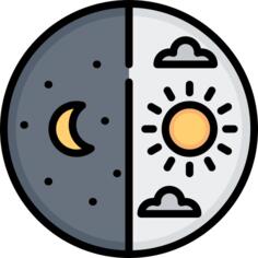 Day and night