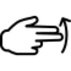 Pointing right