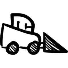 Shovel truck hand drawn transport