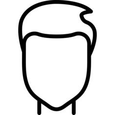 男人的头发