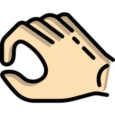 手