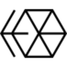 Hexagon with Left Arrow