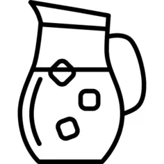 Lemonade pitcher