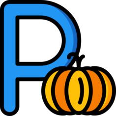 Letter p
