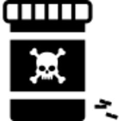 Poison toxic can