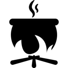 Halloween cauldron