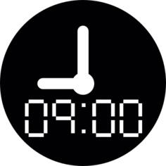 数字和模拟时钟