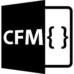 带有close和open括号的CFM文件格式扩展