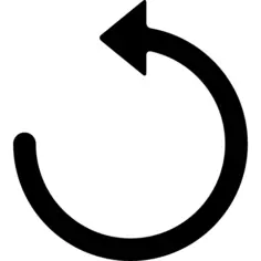 Circular arrow