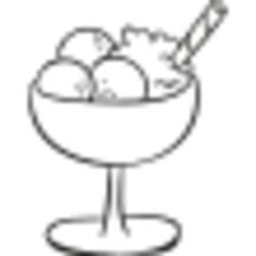 Ice Cream Balls Cup