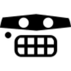 Emoticon criminal face with eyes mask