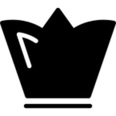 King royal tall black crown design