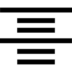 中心对齐