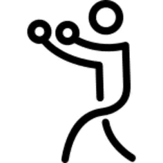 Boxing stick man