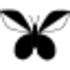 Butterfly with wings like leaves