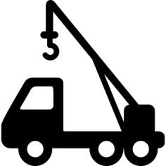 Truck with Crane