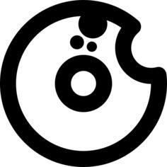咬甜甜圈