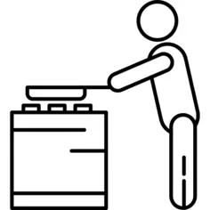 Man Cooking