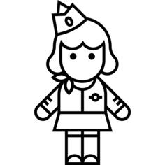 Plane Stewardess