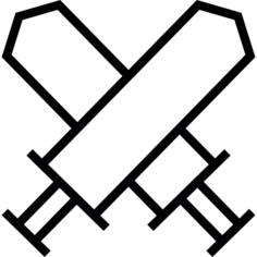 Swords cross