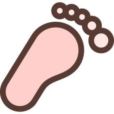 脚印