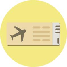 Plane ticket