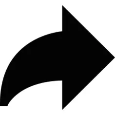 Rightwards pointing arrow