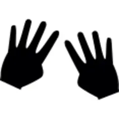 Number eight with eight fingers