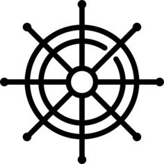 船方向盘