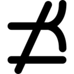 Does not precede or equal mathematical symbol