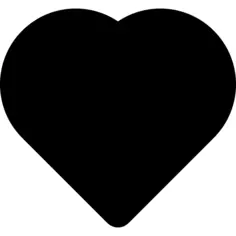 心黑色的形状