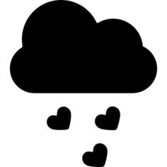 Raining hearts