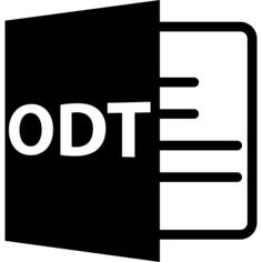 Odt file format symbol